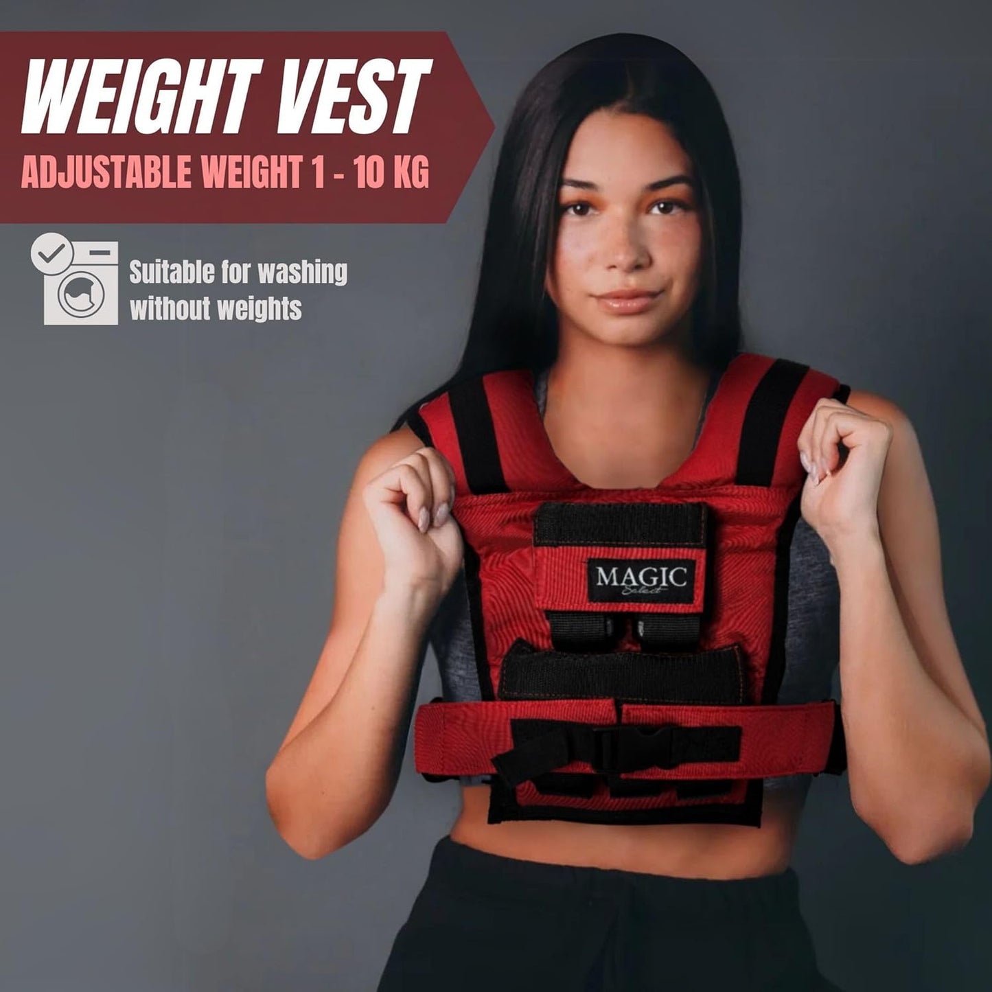 Verstellbare Gewichtsweste C0790, C0790 / 10 Kg