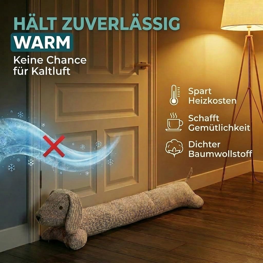 Zugluftstopper Dackel