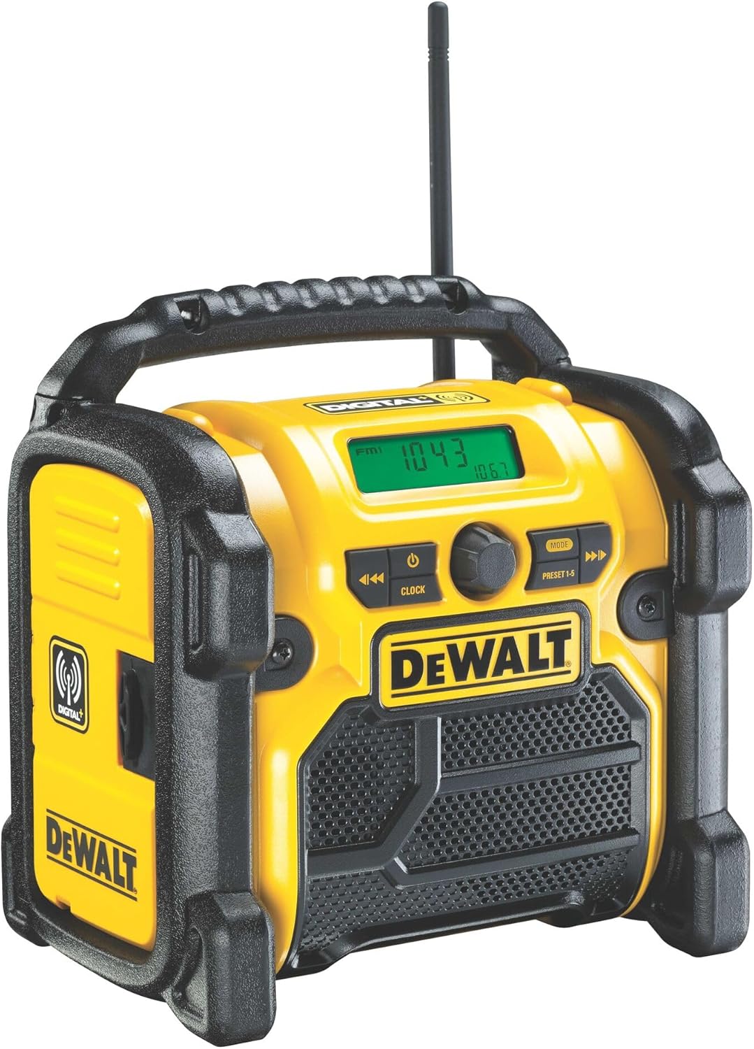 Akku- und Netz-Baustellenradio DCR020, Single