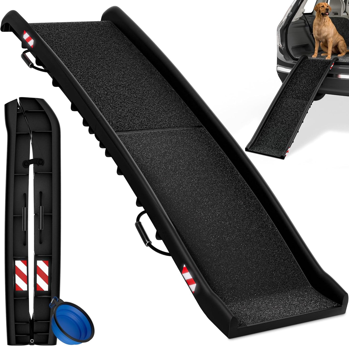 Klappbare Hunderampe