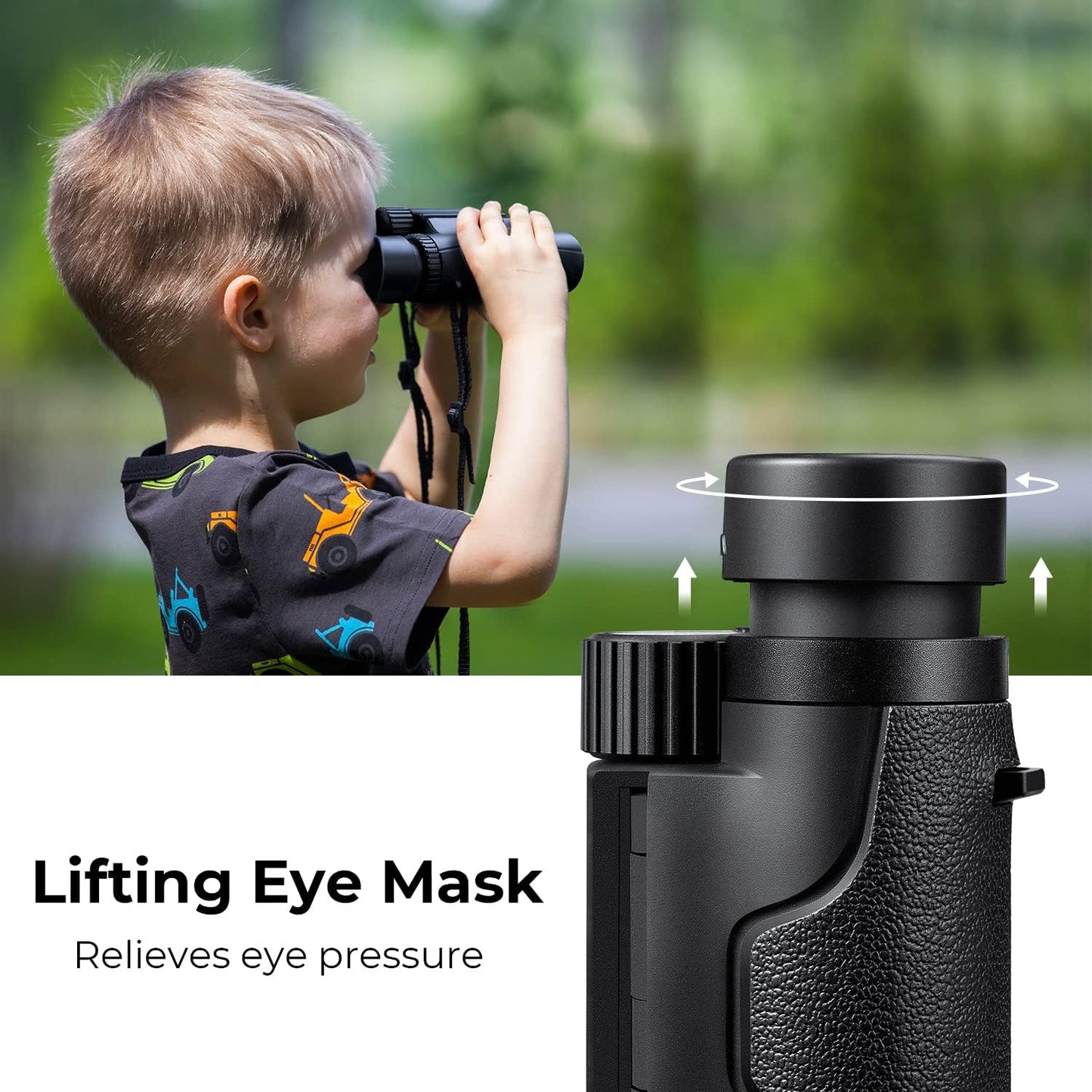 10x25 Kompaktfernglas für Outdoor-Abenteuer, 10x25 Kompakt