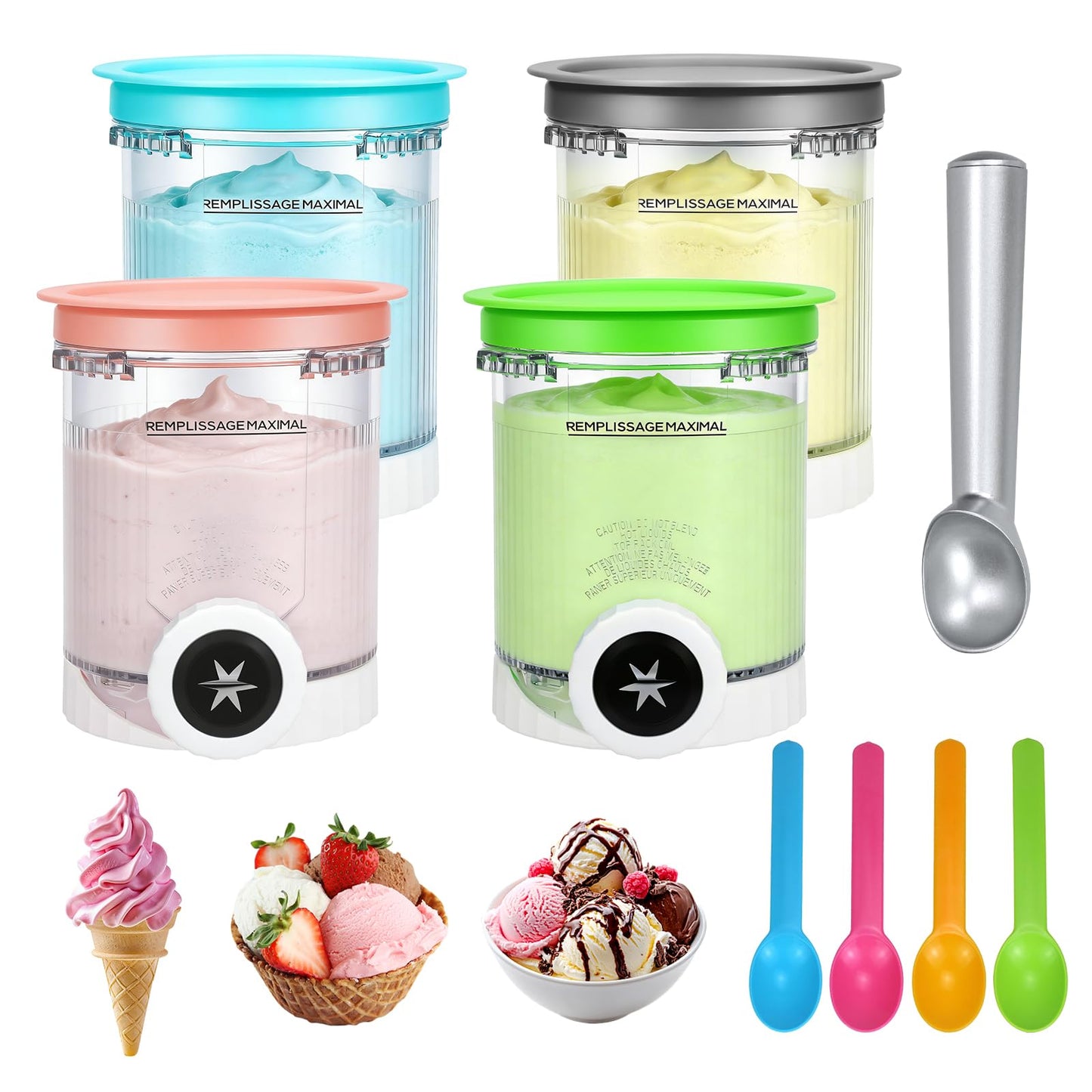 Behälter-Set für Ninja CREAMi