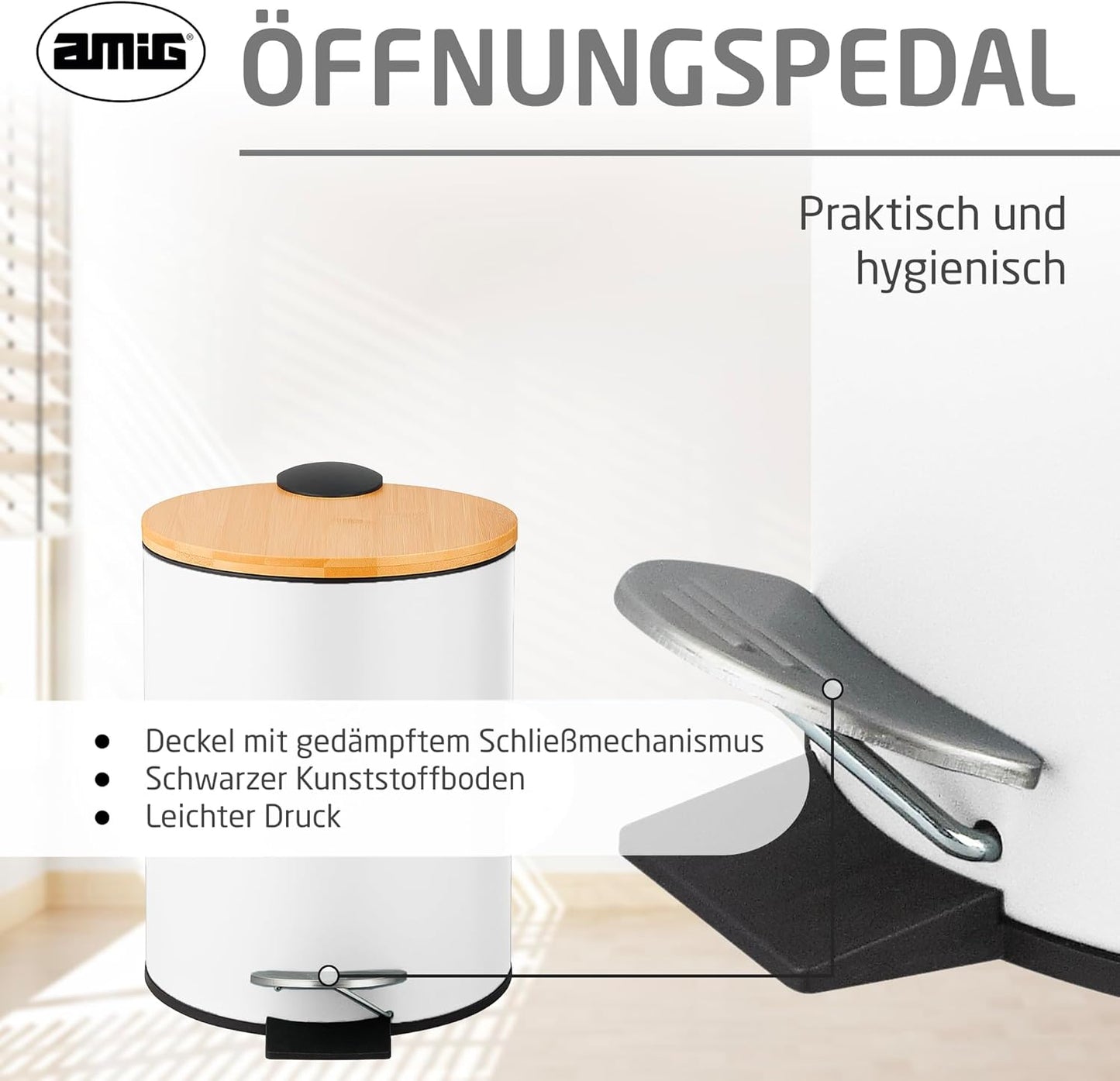 Kosmetikeimer, Weiss
