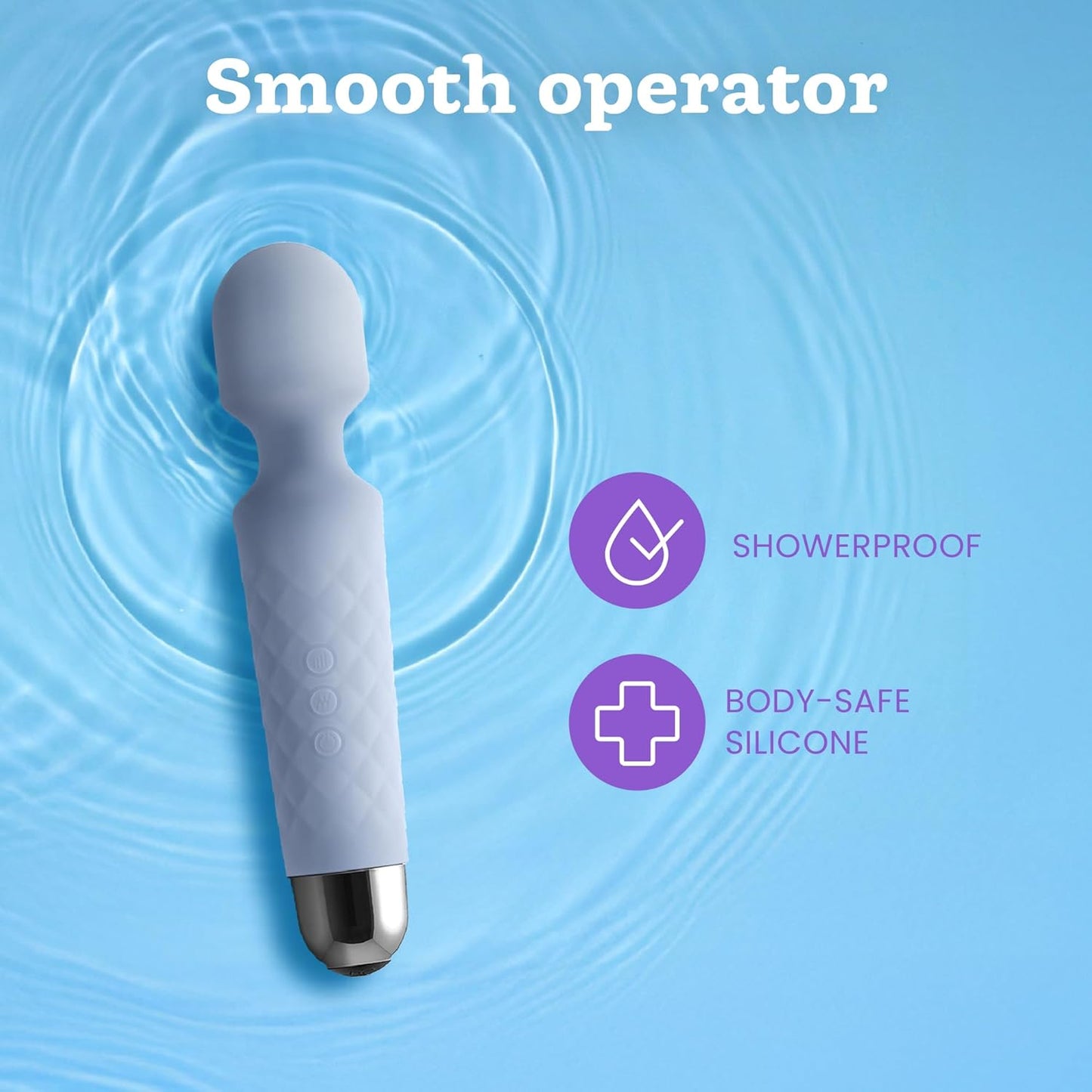 Vibrator für Frauen mit 20 Vibrationsmodi, Sanfte Welle