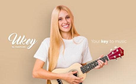 Ukulele-Komplett-Set mit Zubehör für Anfänger, Naturell