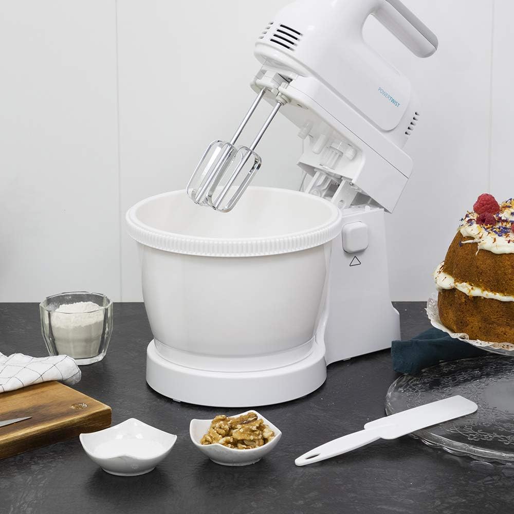 Stand-Mixer PowerTwist 500 Gyro, Weiss | Schüssel 3,5l