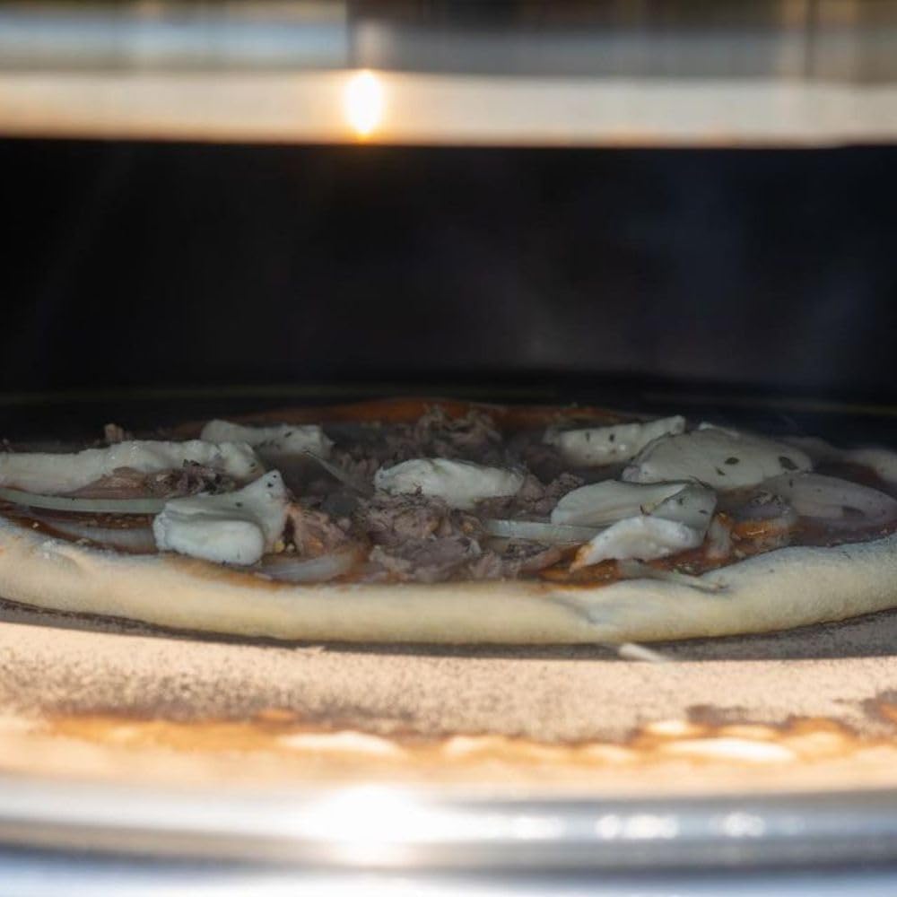Edelstahl Pizzaeinsatz für Kugelgrills 57 cm