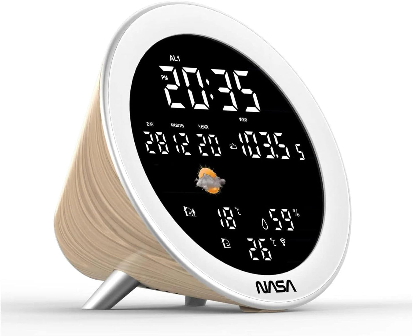 Wetterstation mit Bluetooth-Lautsprecher und 3 Sensoren