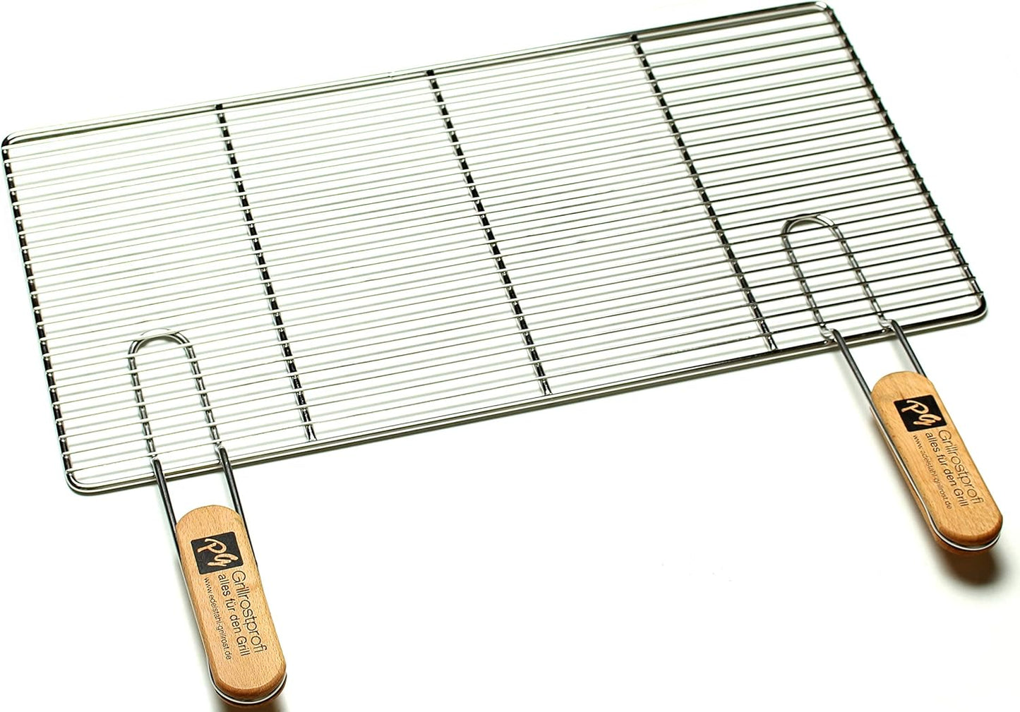 Grillrost mit abnehmbaren Handgriffen