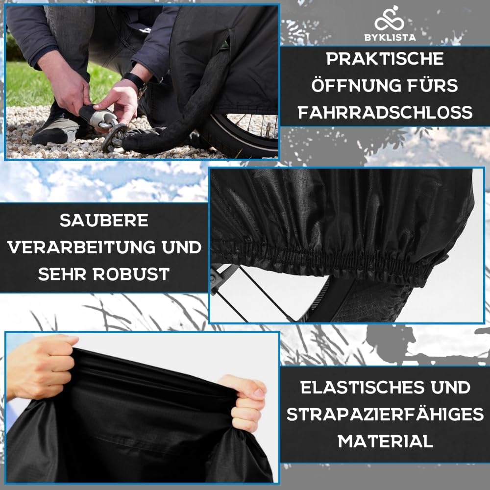 Wasserdichte Lastenrad-Abdeckung
