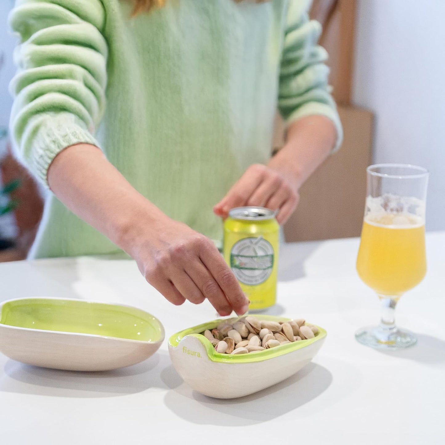 Pistazien-Schale, Pistazie, Grün