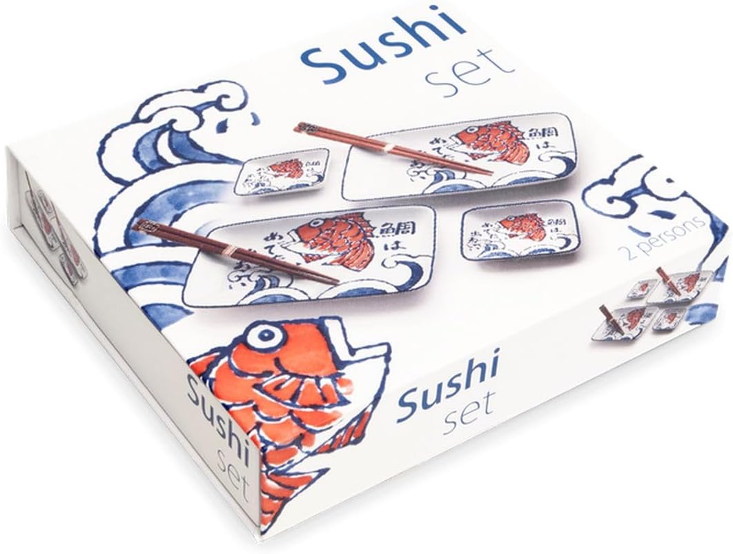 6-teiliges Sushi-Set für 2 Personen, Sakana
