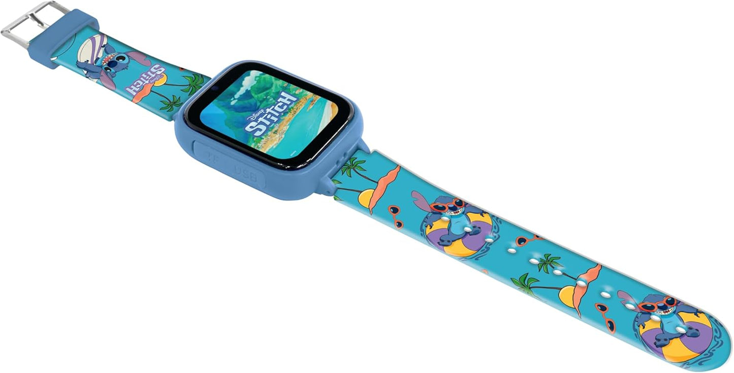 Stitch-Farbdisplay-Uhr mit Kamera, Disney Stitch