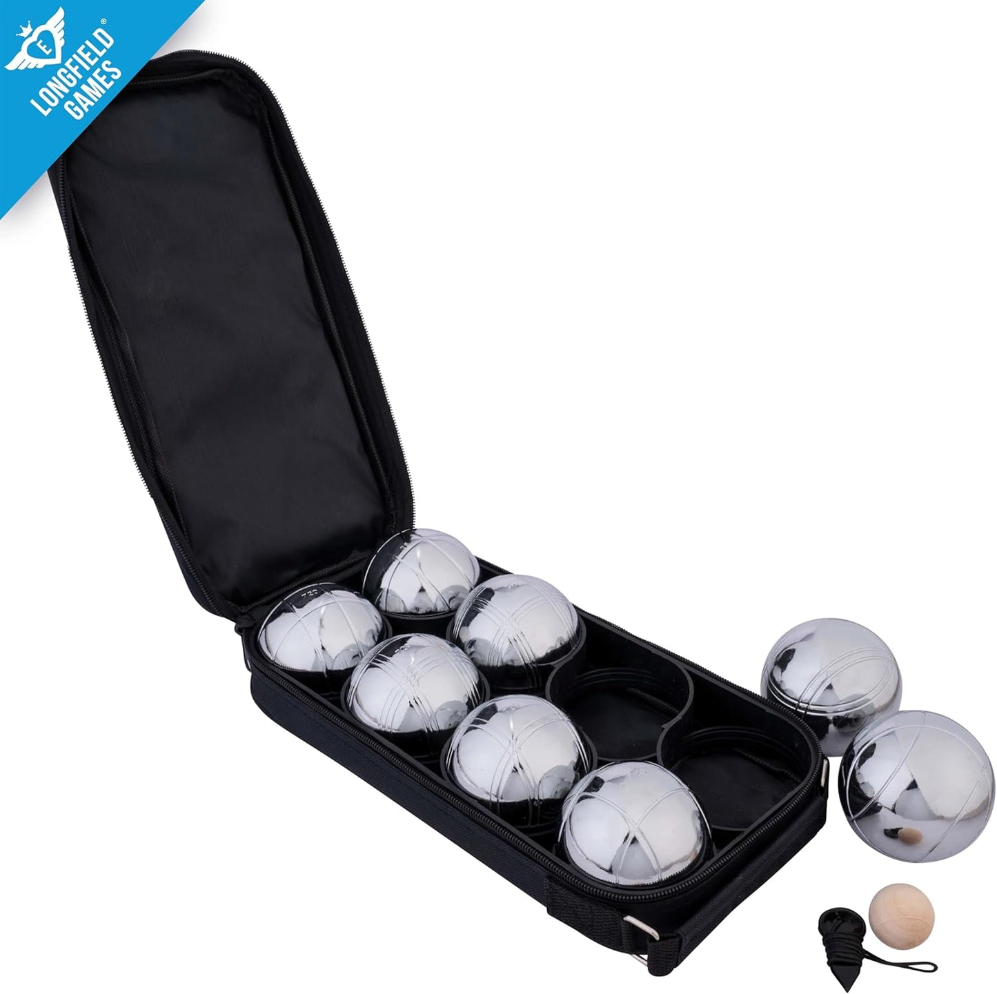 Boules Set mit 8 Kugeln, Single