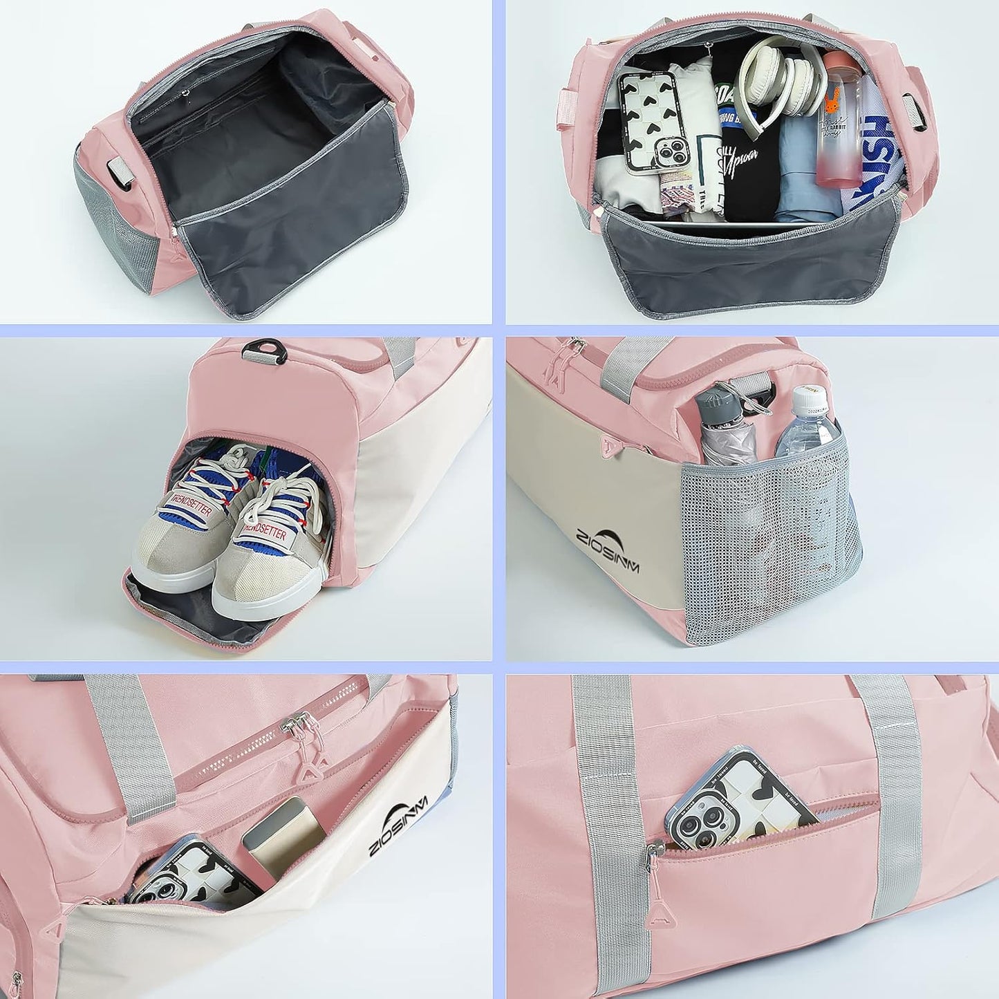Reisetasche mit Schuh- & Nassfach