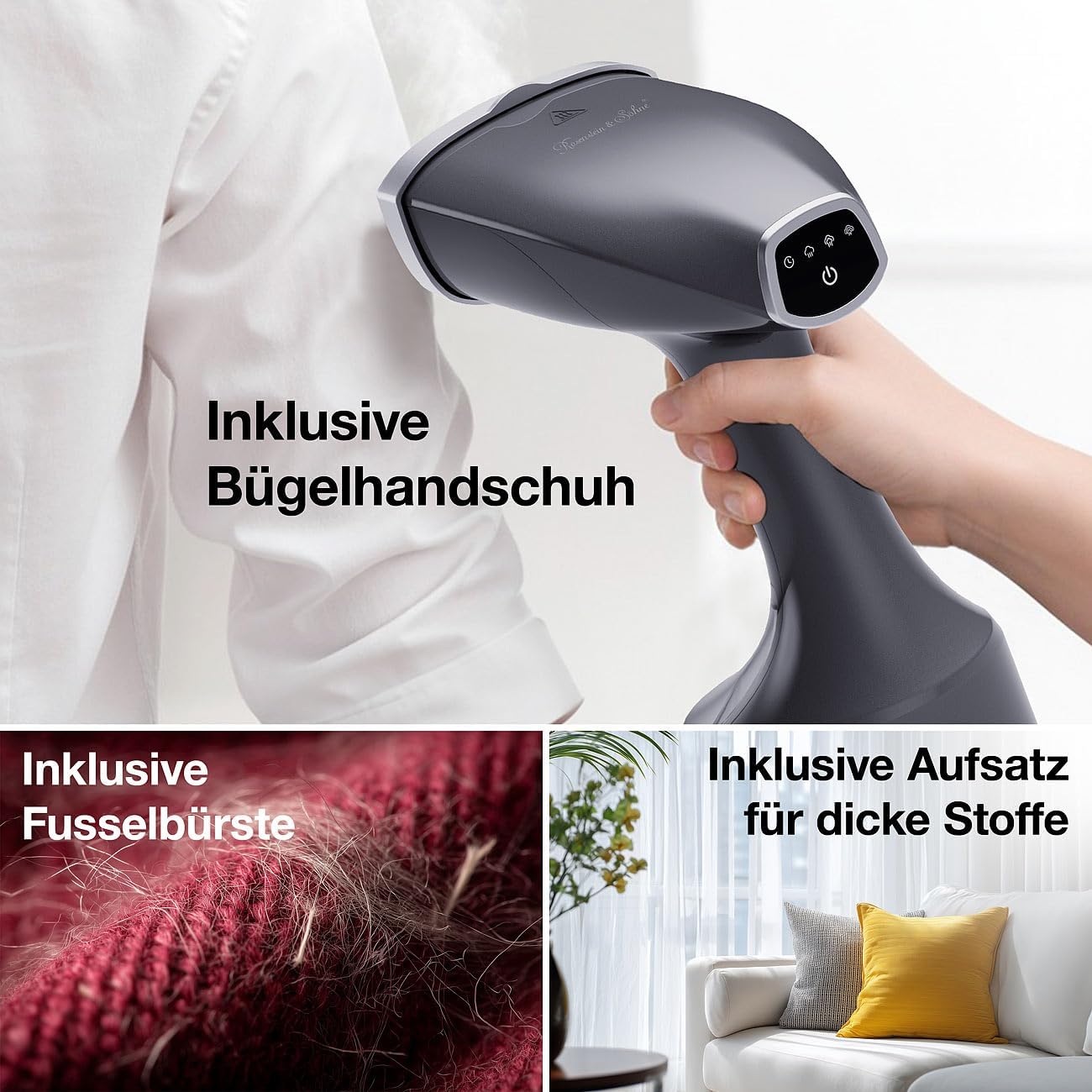 Hand-Dampfglätter & Bügeleisen