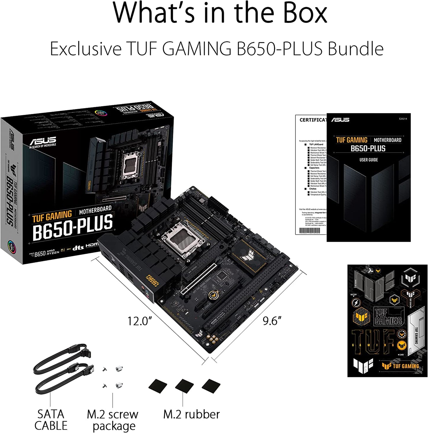 TUF GAMING B650-PLUS, Mainboard, Plus TUF B650