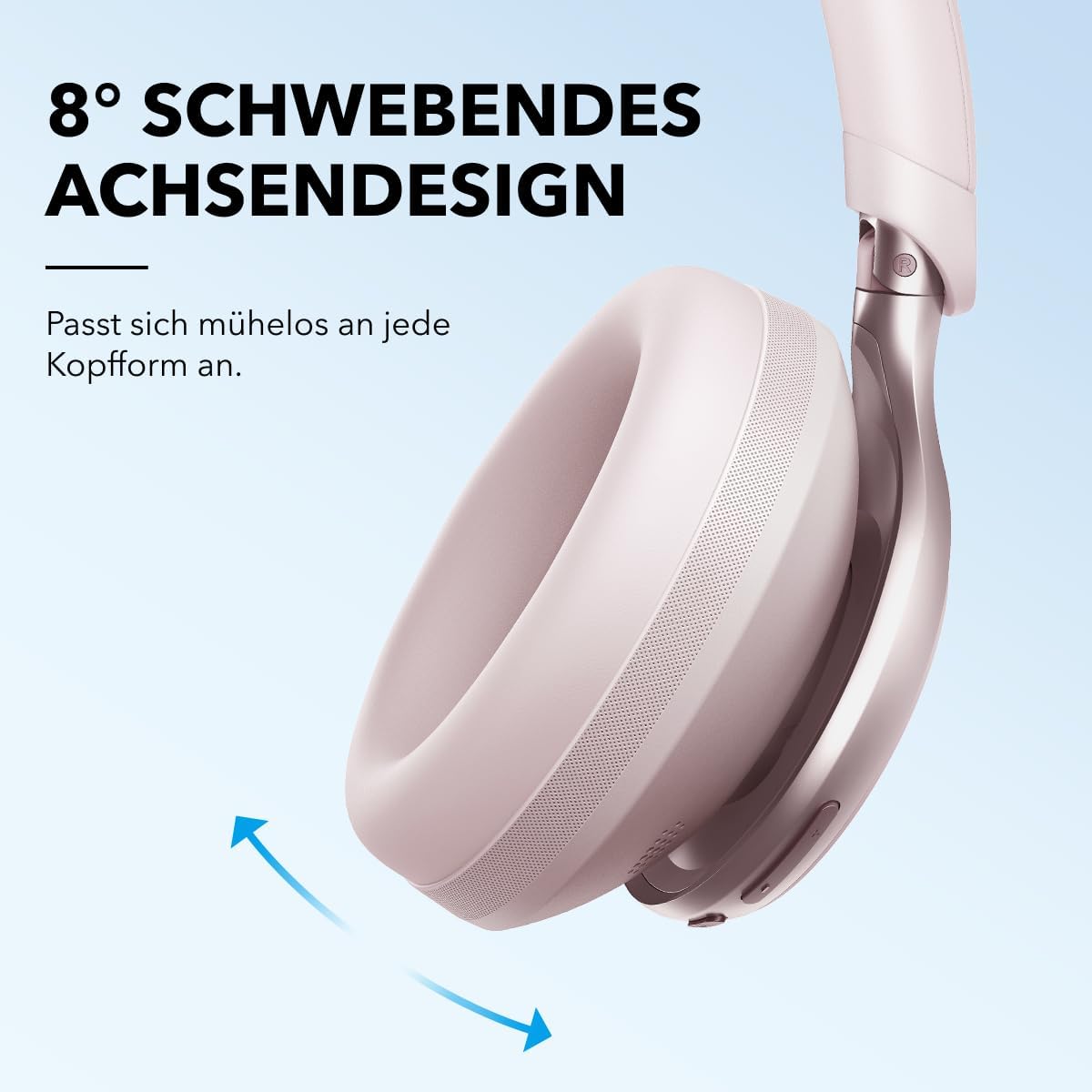 Space One Noise Cancelling Kopfhörer, Rosa