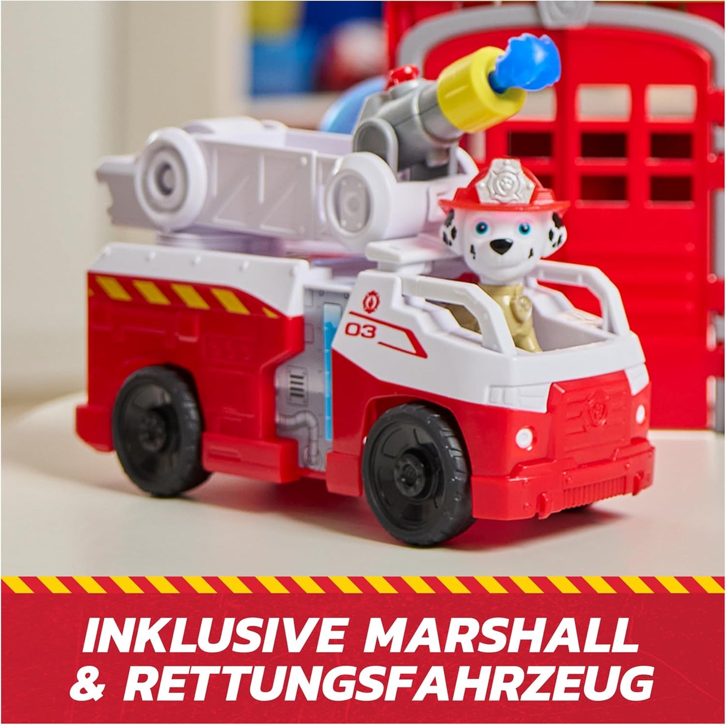 Feuerwehr-Station mit Licht- und Soundeffekten