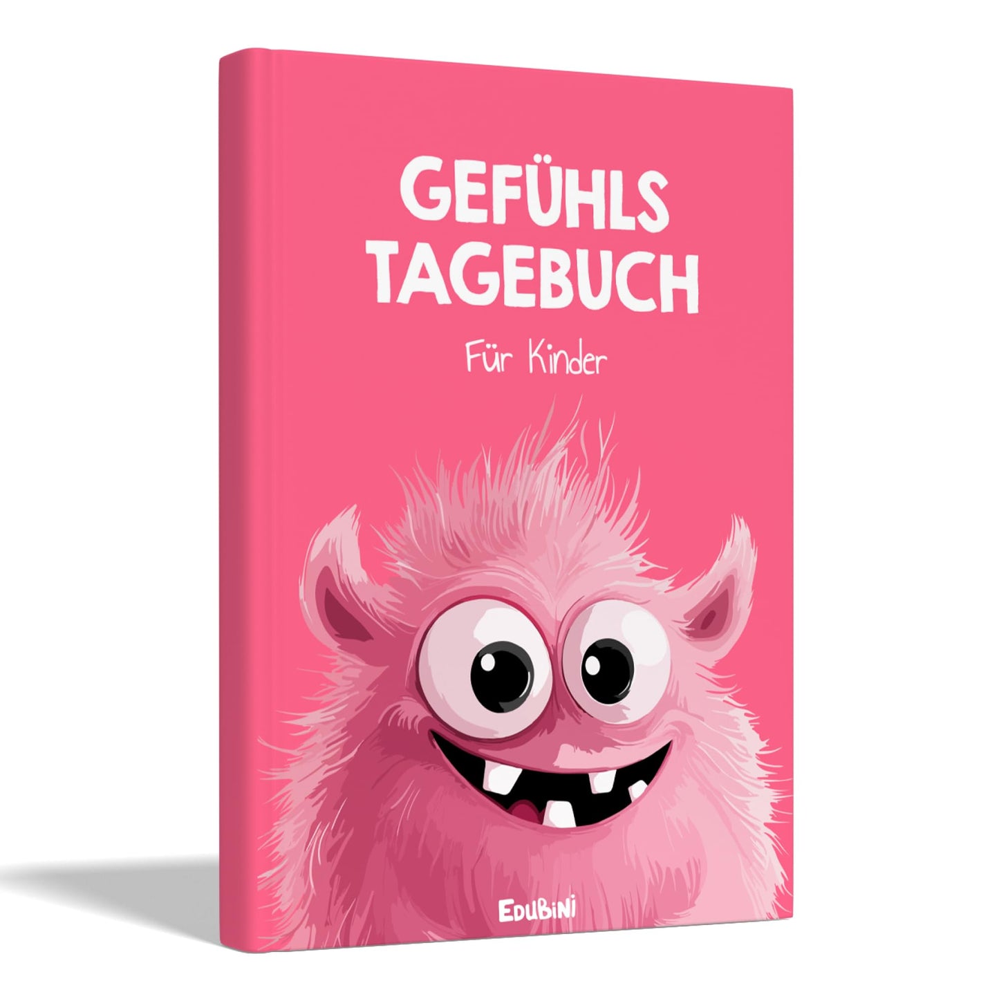 Gefühlstagebuch für Kinder mit Spielen, Pink
