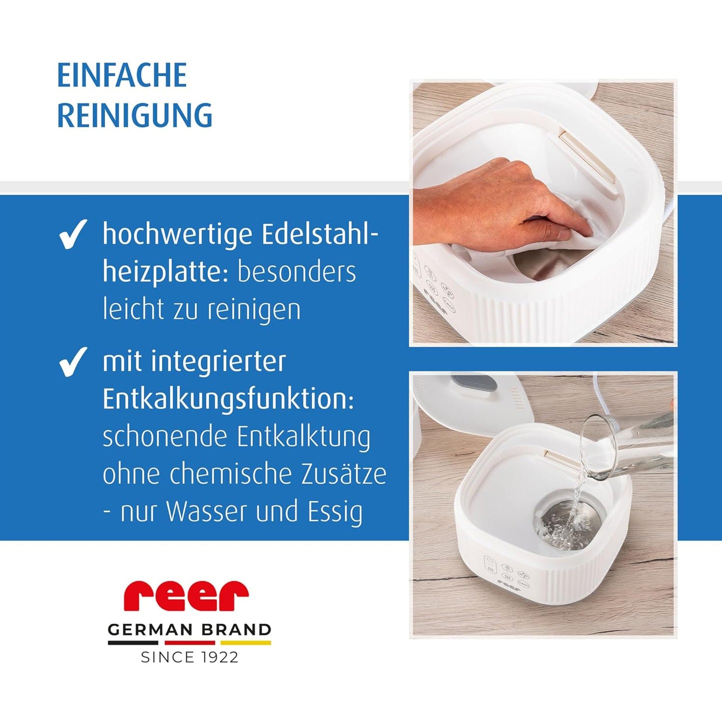 Dampfvaporisator mit Trocknungsfunktion