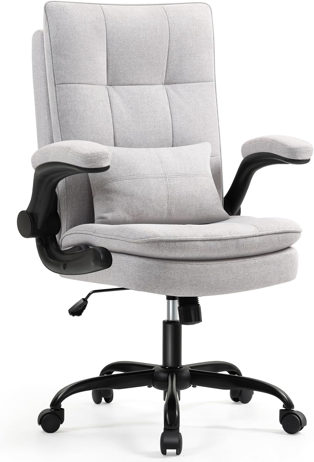 Ergonomischer Bürostuhl mit Wippfunktion, Aktualisierung Grau