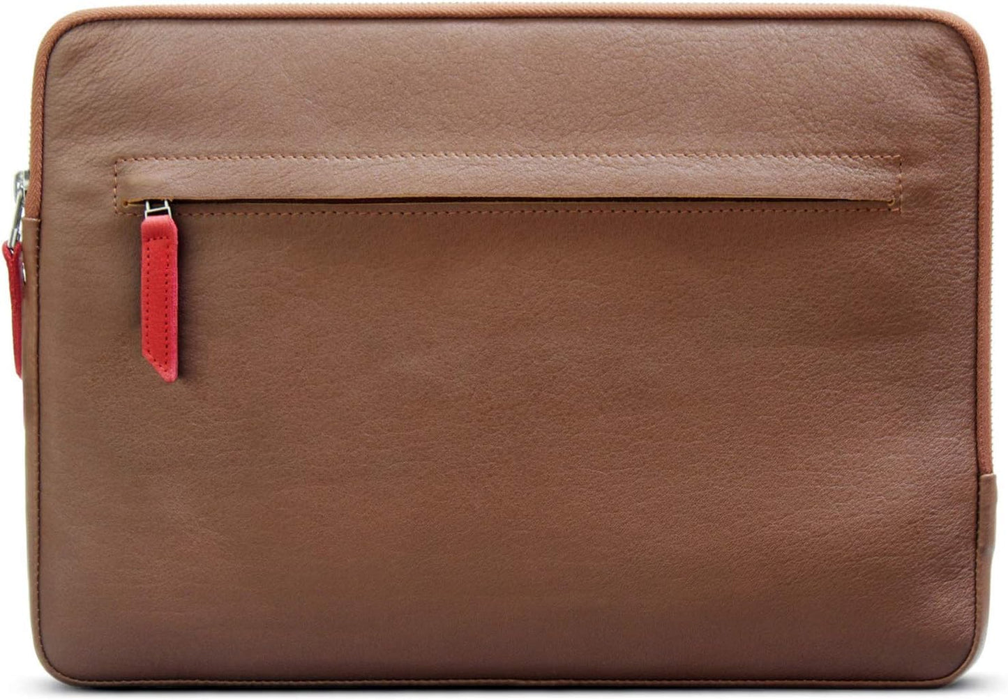 Handgefertigt Leder-Hülle, MacBook Air 15 Hellbraun