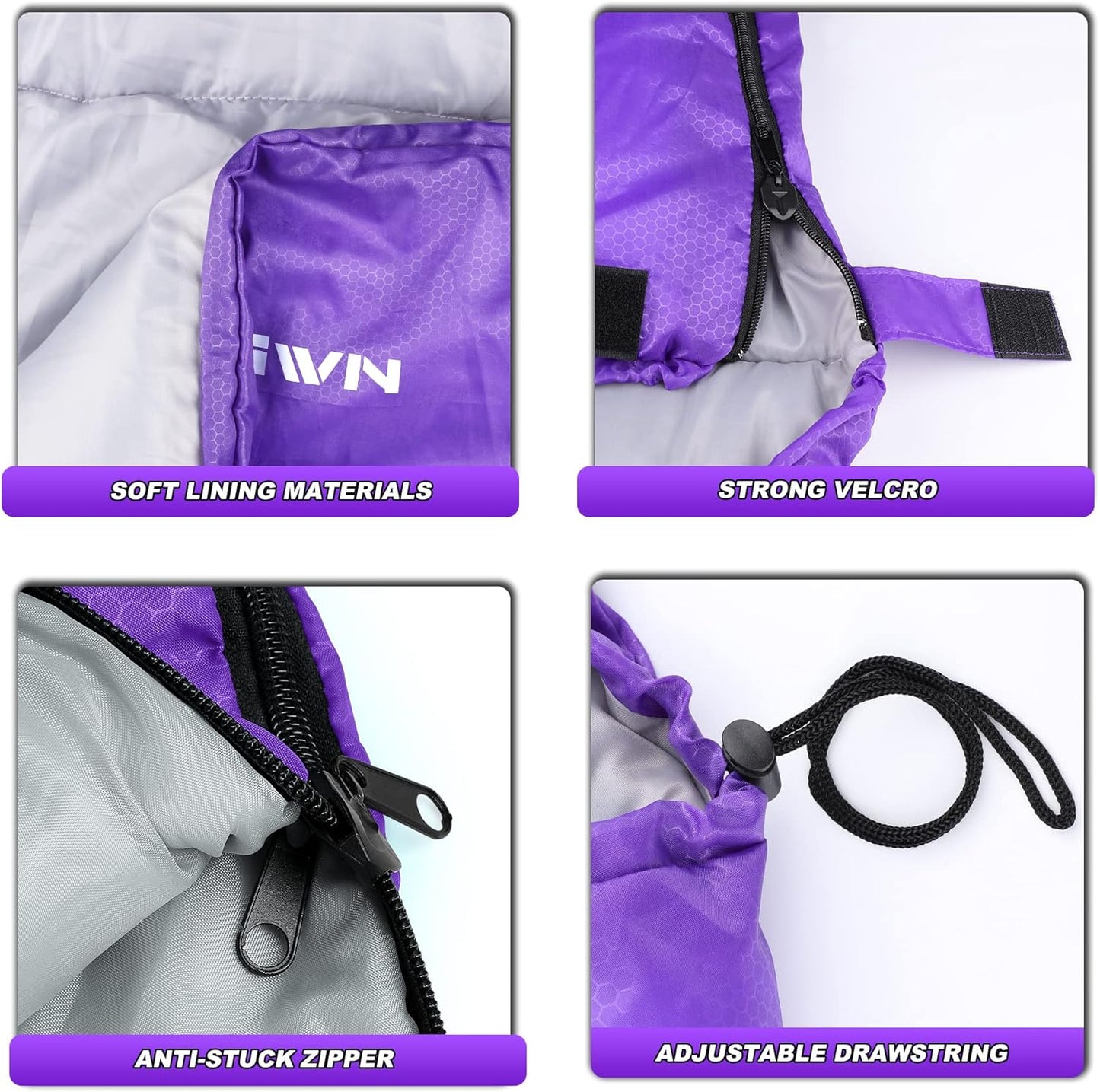 Reiseschlafsack, Purple