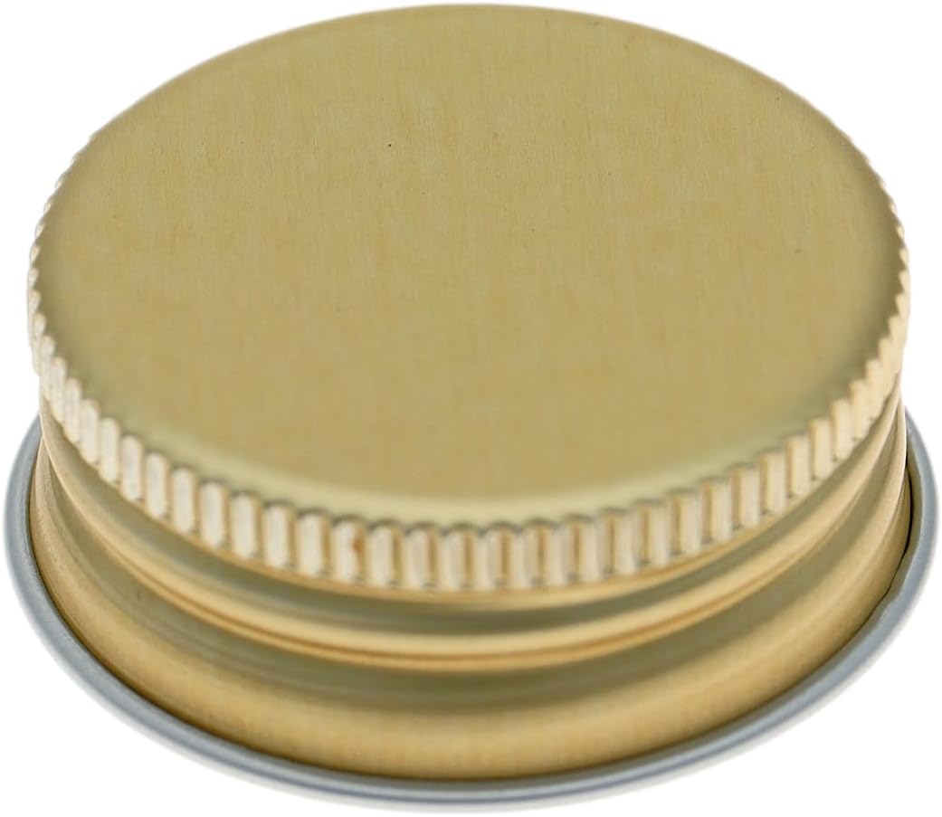 10er-Set Glasflaschen, Goldfarben 250ml - 10 Stück