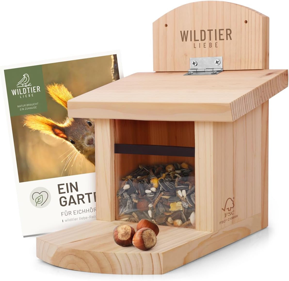 Eichhörnchen Futterhaus