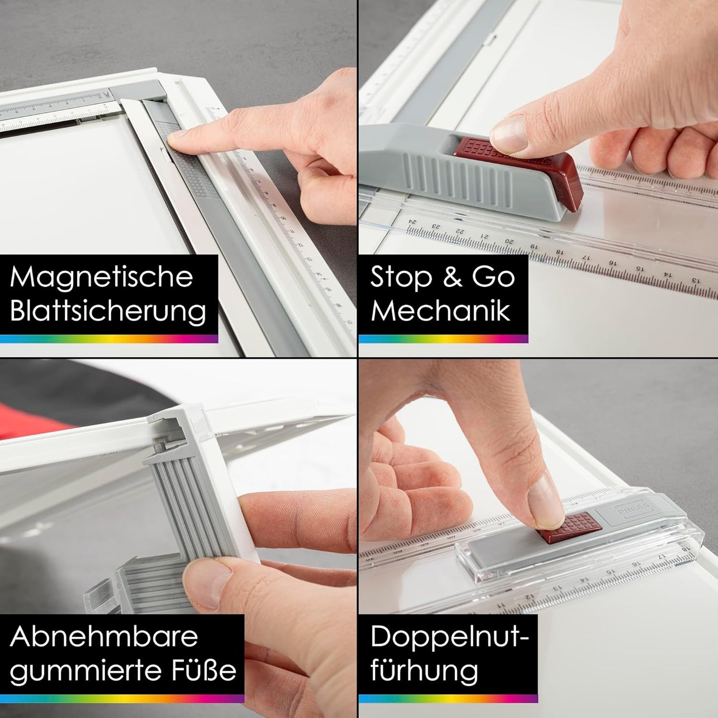 Zeichenplatte A3 mit Zubehör-Set