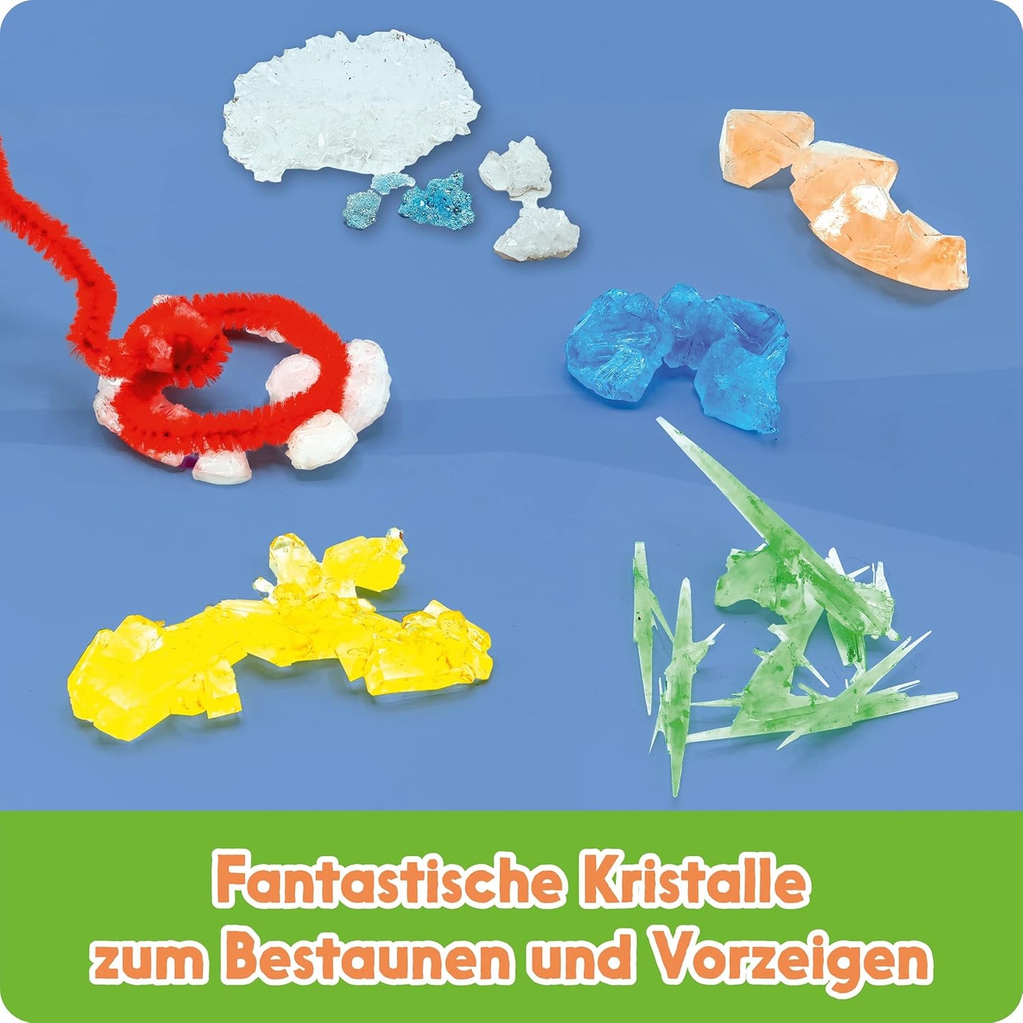 Adventskalender Kristalle züchten und erforschen
