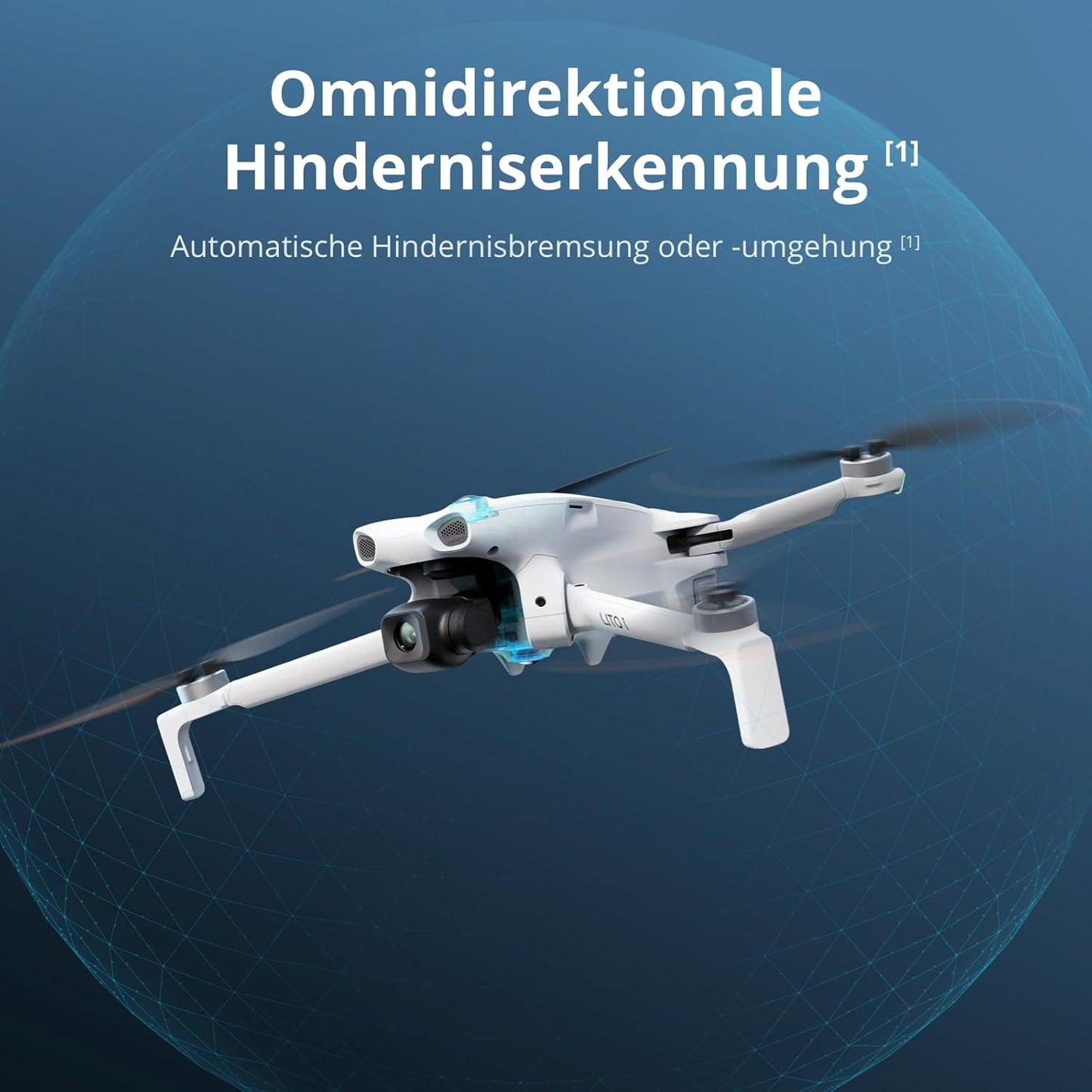 Lito 1 Combo Drohne mit 4K Kamera & 2 Akkus, DJI Lito 1 Combo mit zwei Akkus (DJI RC-N3)