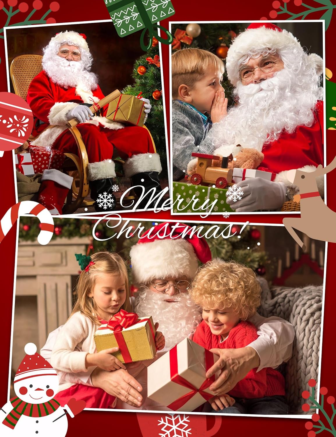 Weihnachtsmann Kostüm-Set, M