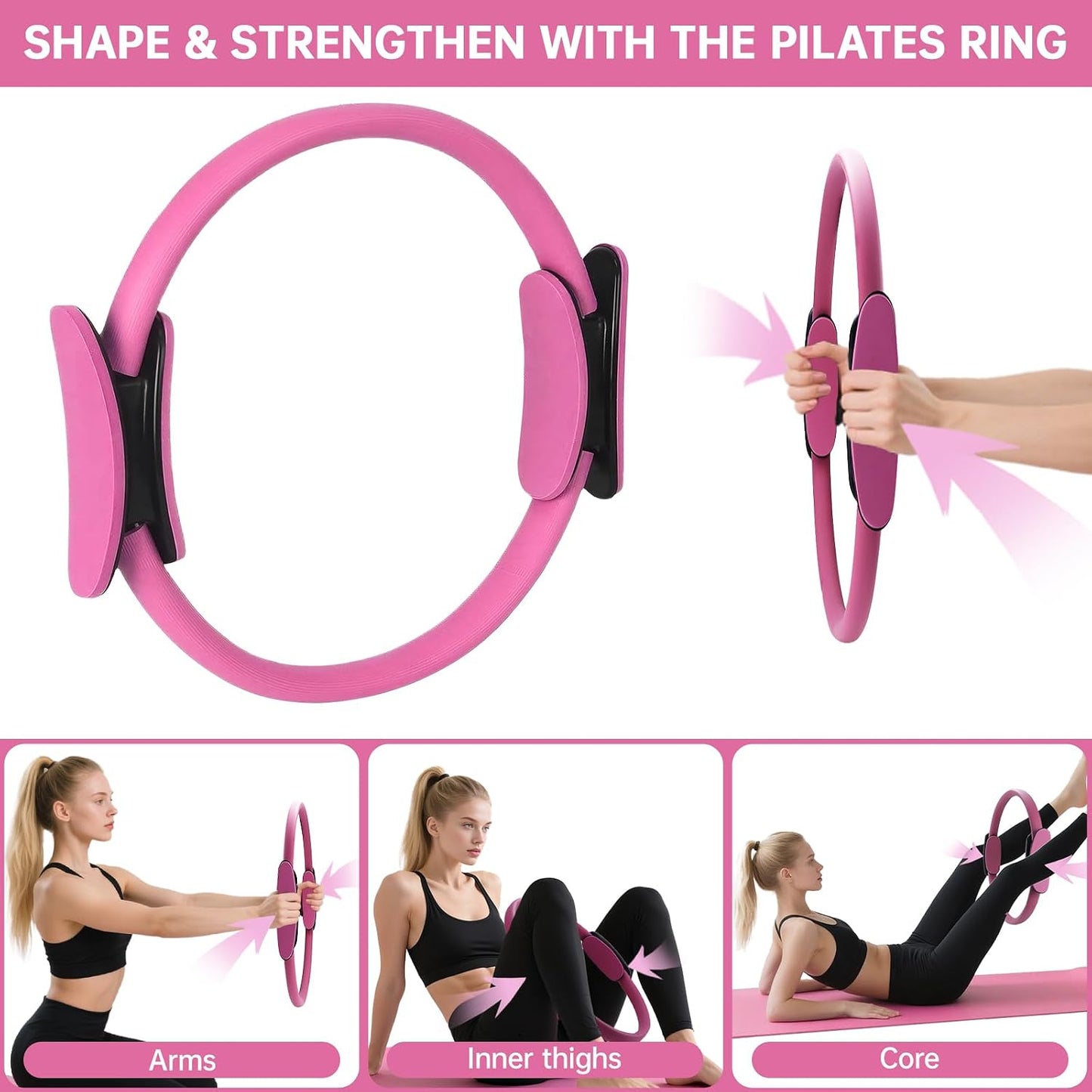 13-teiliges Pilates Ring Fitness-Set