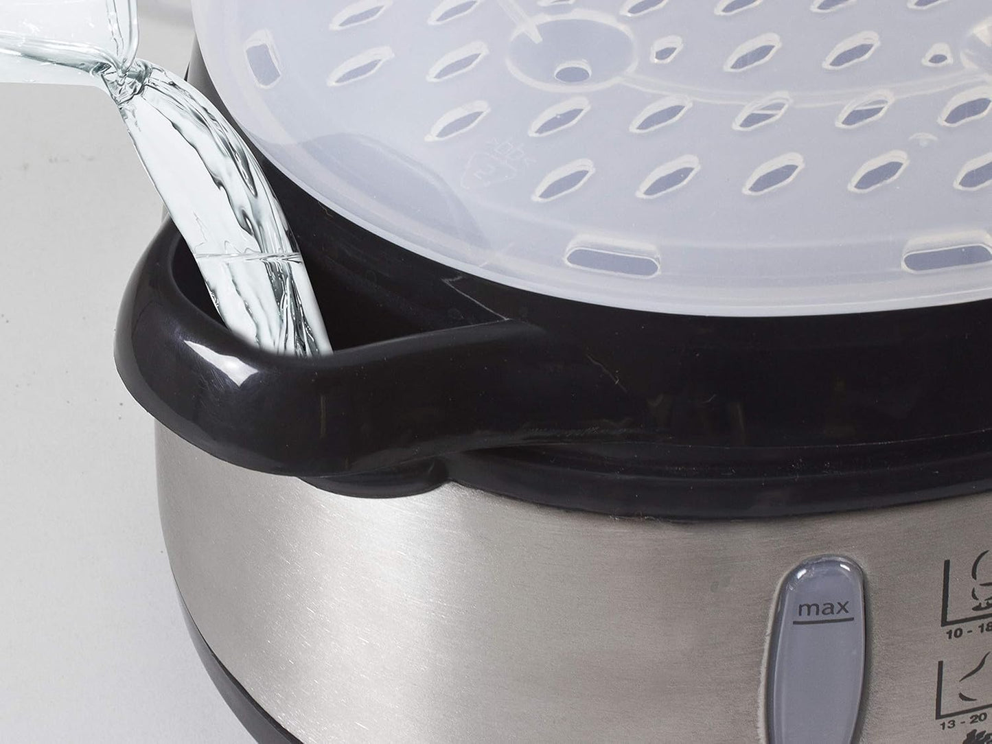 BC.250 Dampfgarer mit Reiskocher, 9 LITRES