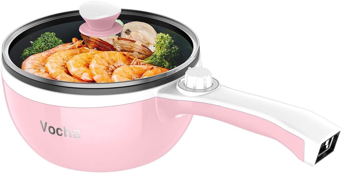 Hot Pot V008-R mit Antihaftbeschichtung, Rosa