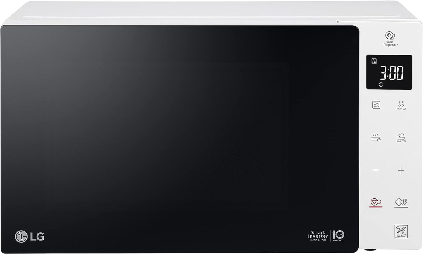 Solo-Mikrowelle mit Smart Inverter (23 L, 28 Programme), 1000 W 23 Weiss