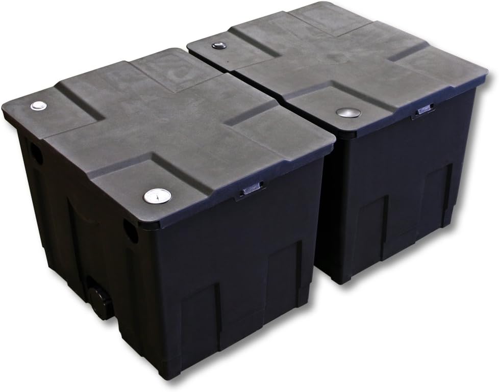 Teichfilter Komplettset mit Pumpe, Klärer & Skimmer