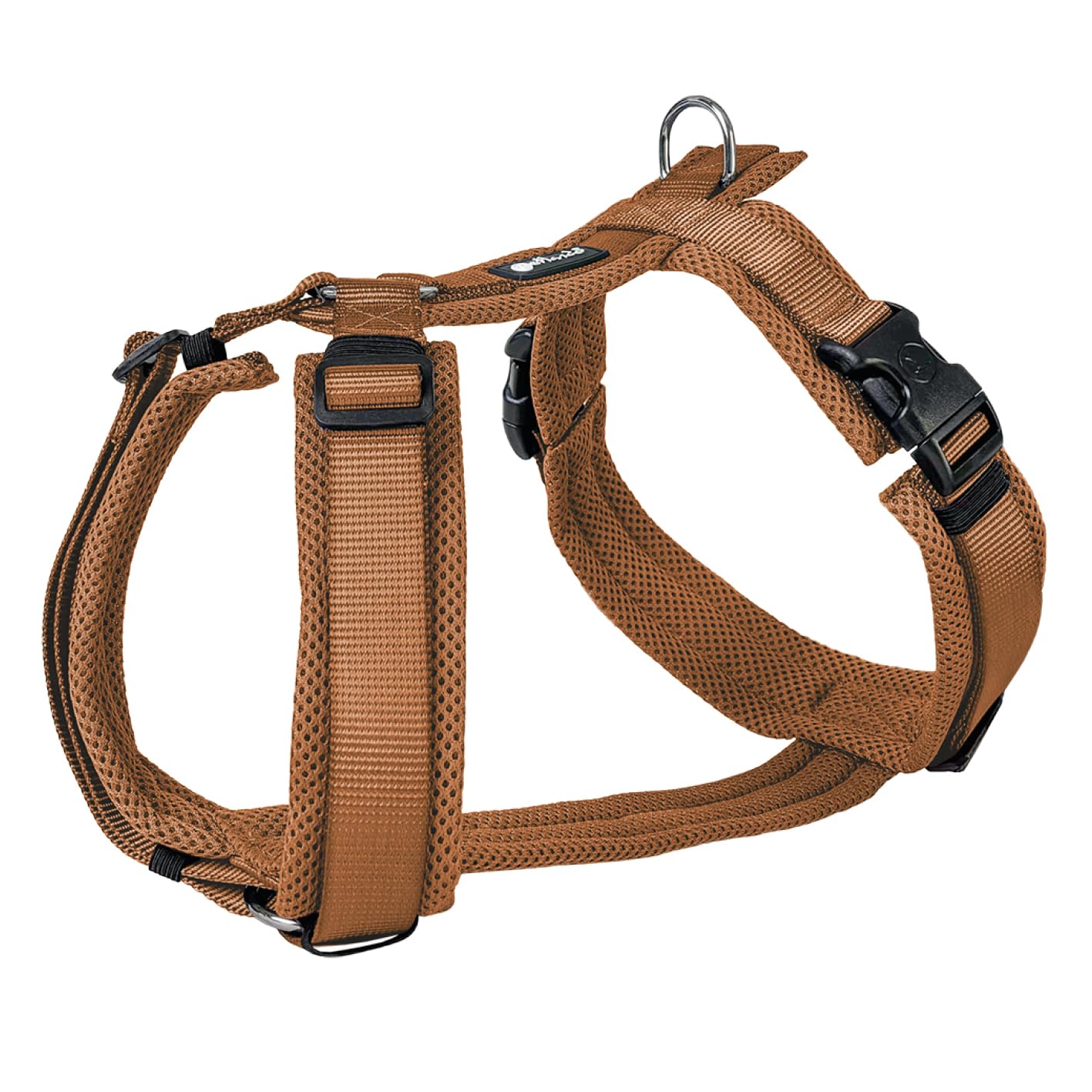 Gepolstertes Hundegeschirr Y-Comfort, Cognac L