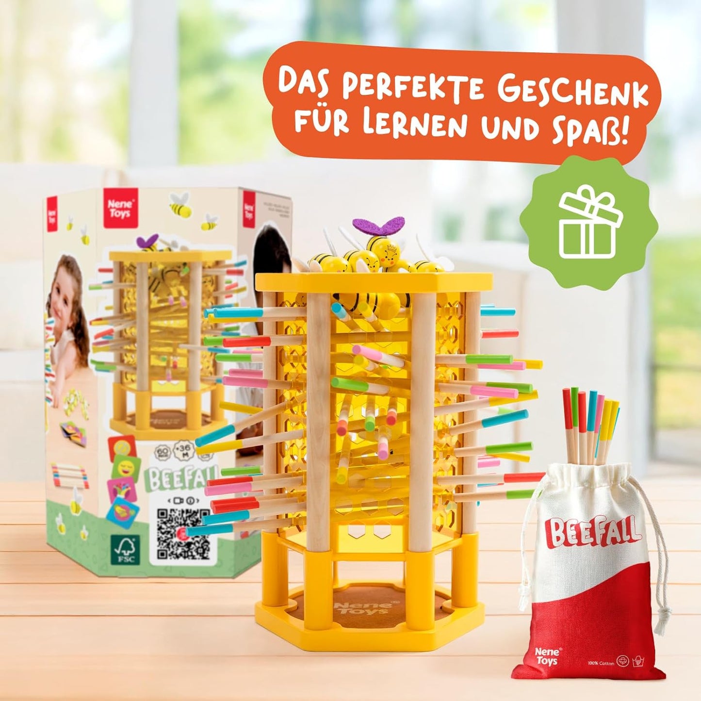 Beefall, 4-in-1 Lernspielzeug, Beefall Gross