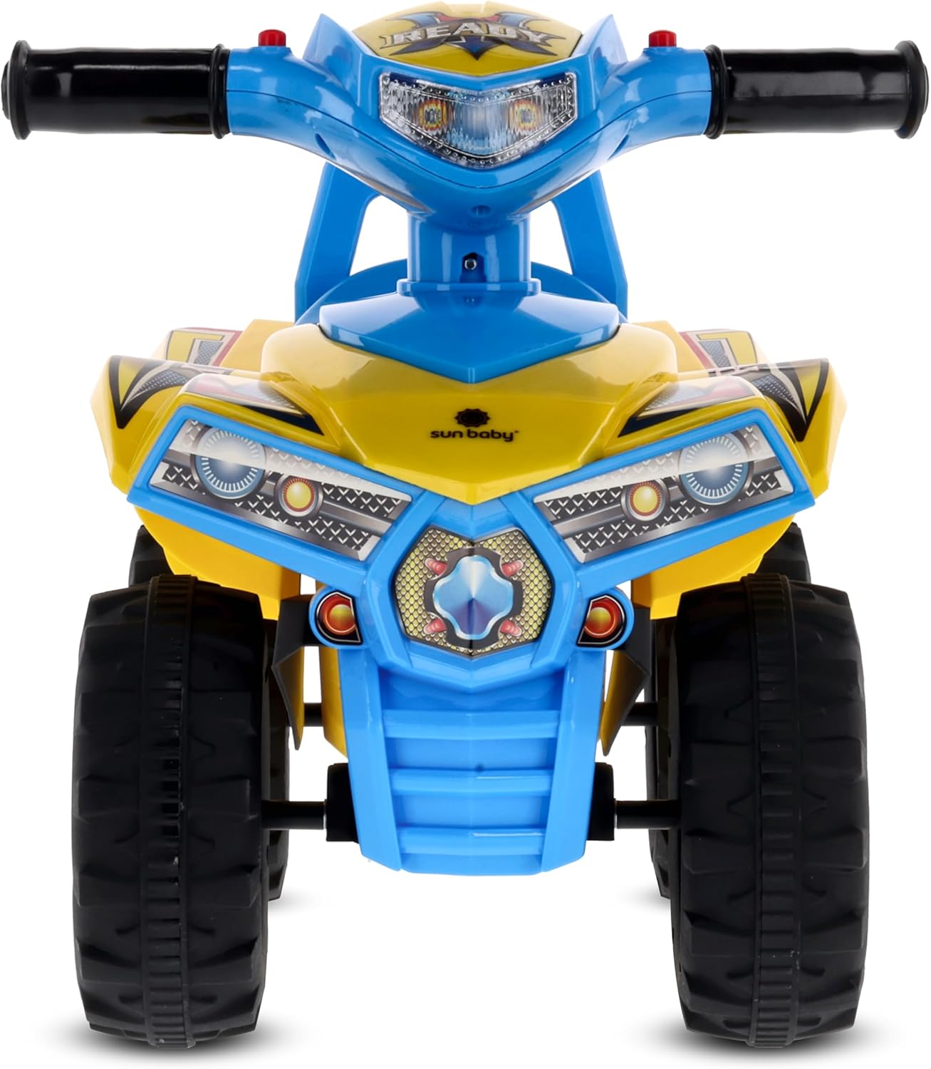 Quad Rutschauto für Kleinkinder ab 1 Jahr, Gelb
