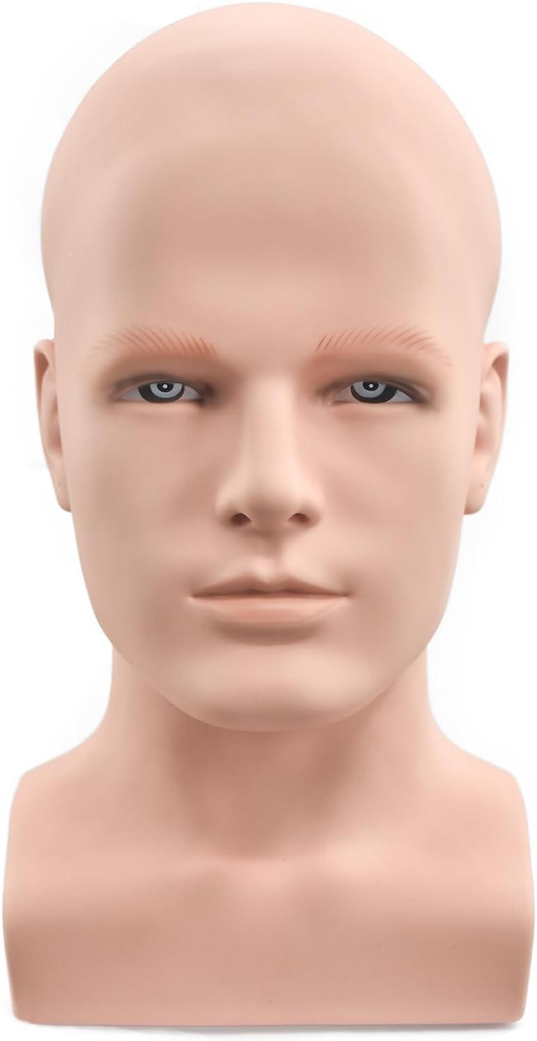 Herren-Mannequinkopf, Rund