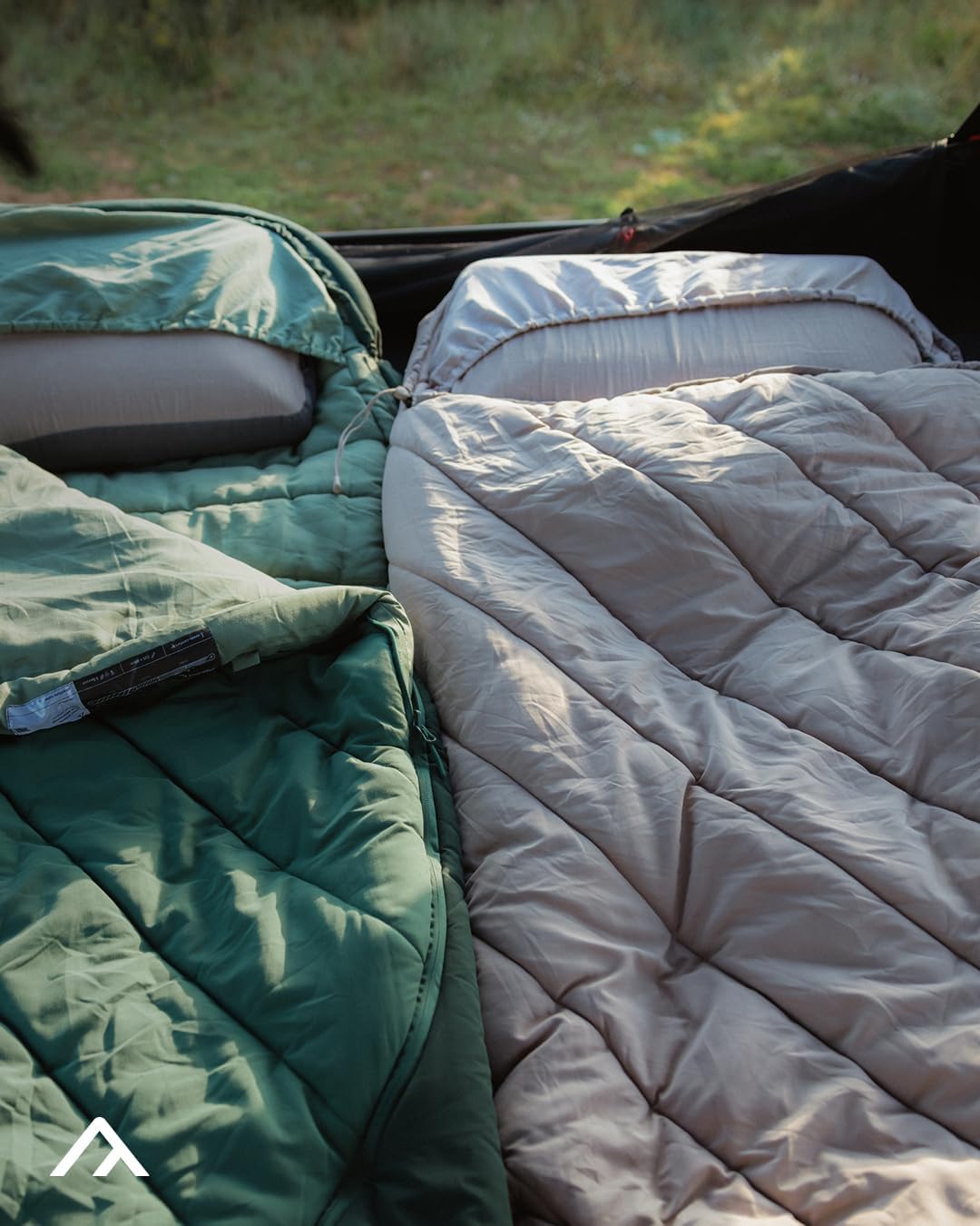 Mumienschlafsack für Erwachsene, Sand