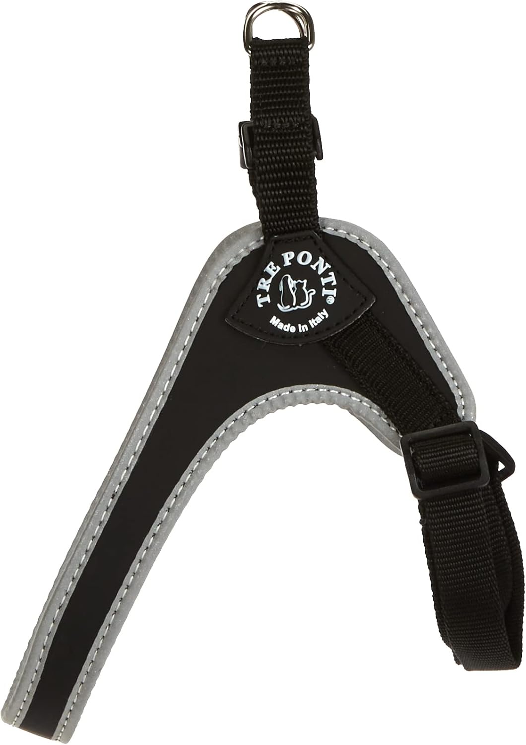 R253N Easy Fit Classic Hundegeschirr, 2,5 cm / Schwarz