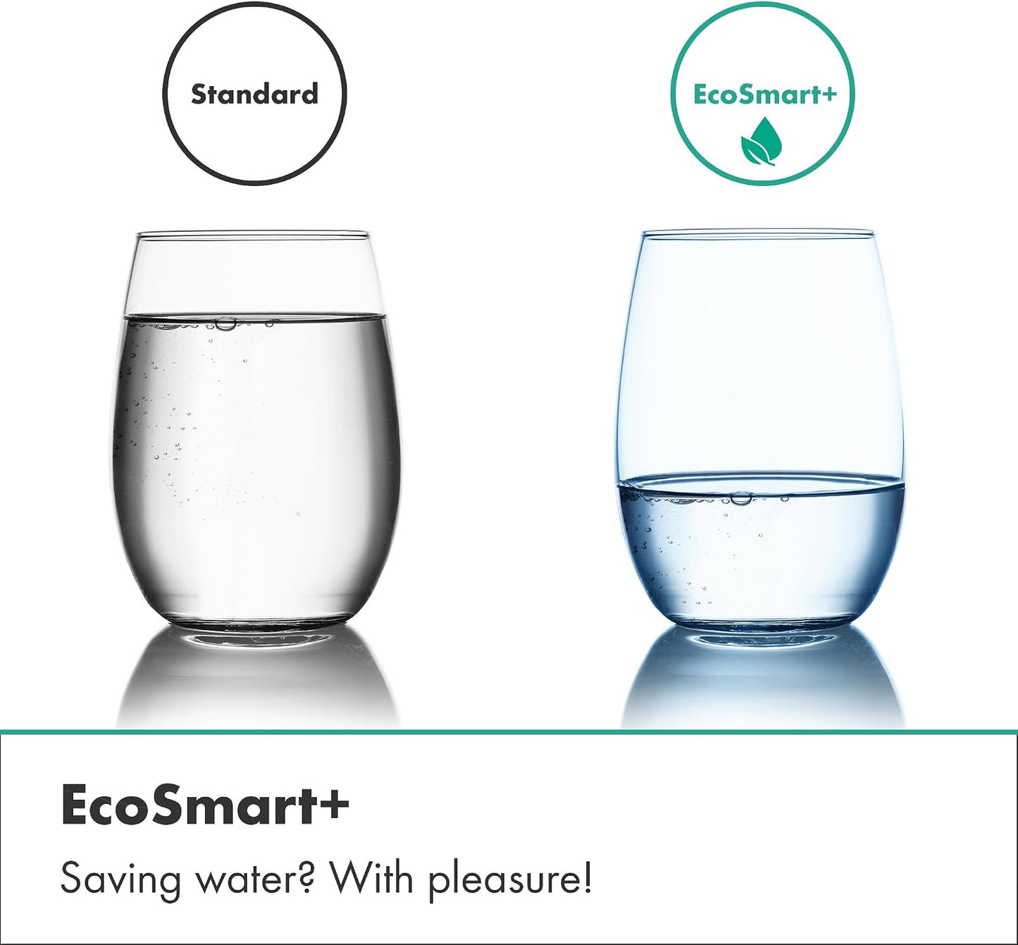 Activera Select S Duschkopf mit WaterBoost, 3 Strahlarten, Wassersparend max. 6 l/min Chrom