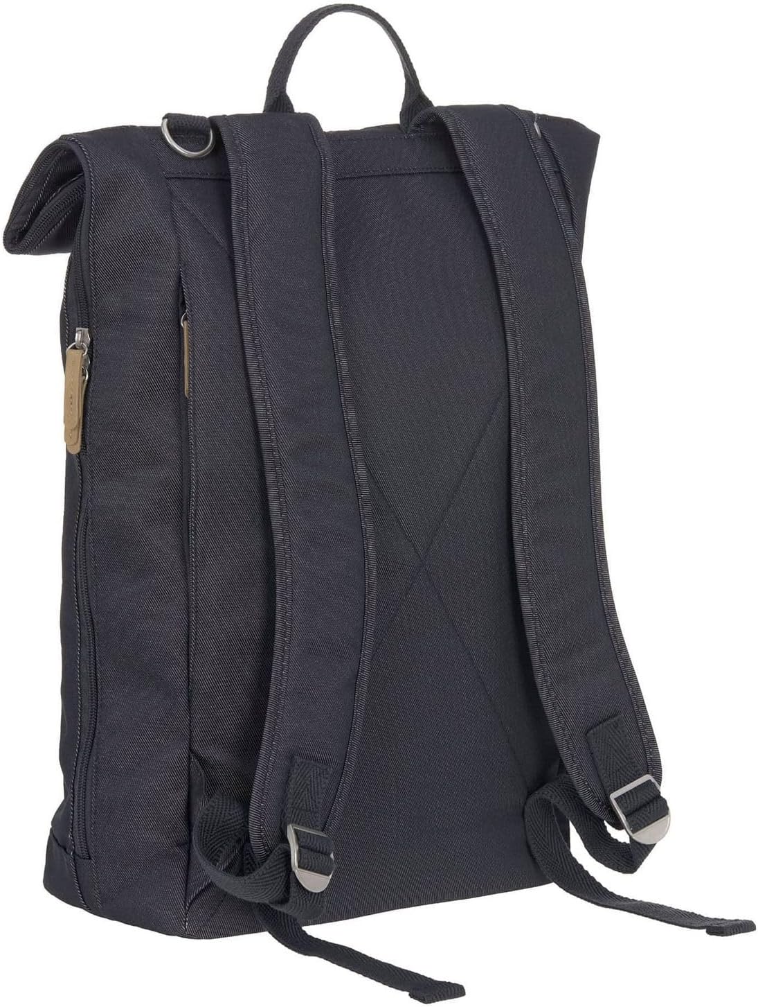 Rolltop Backpack Wickeltasche, Denim Blue