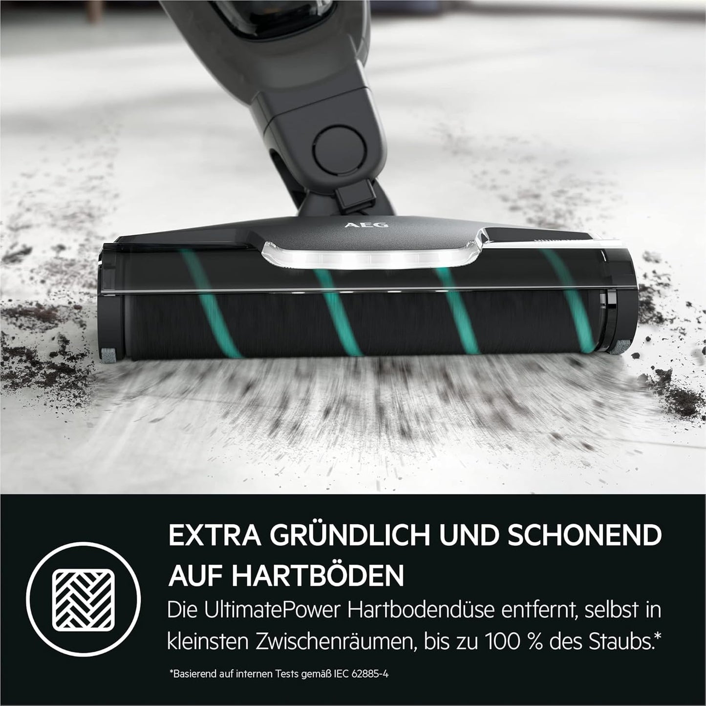 HYGIENIC 5000 AS52HP25SH - Kabelloser 2in1 Akku-Staubsauger mit Zubehör, Modell 2023 25,2V Weiss komplettes Zubehör
