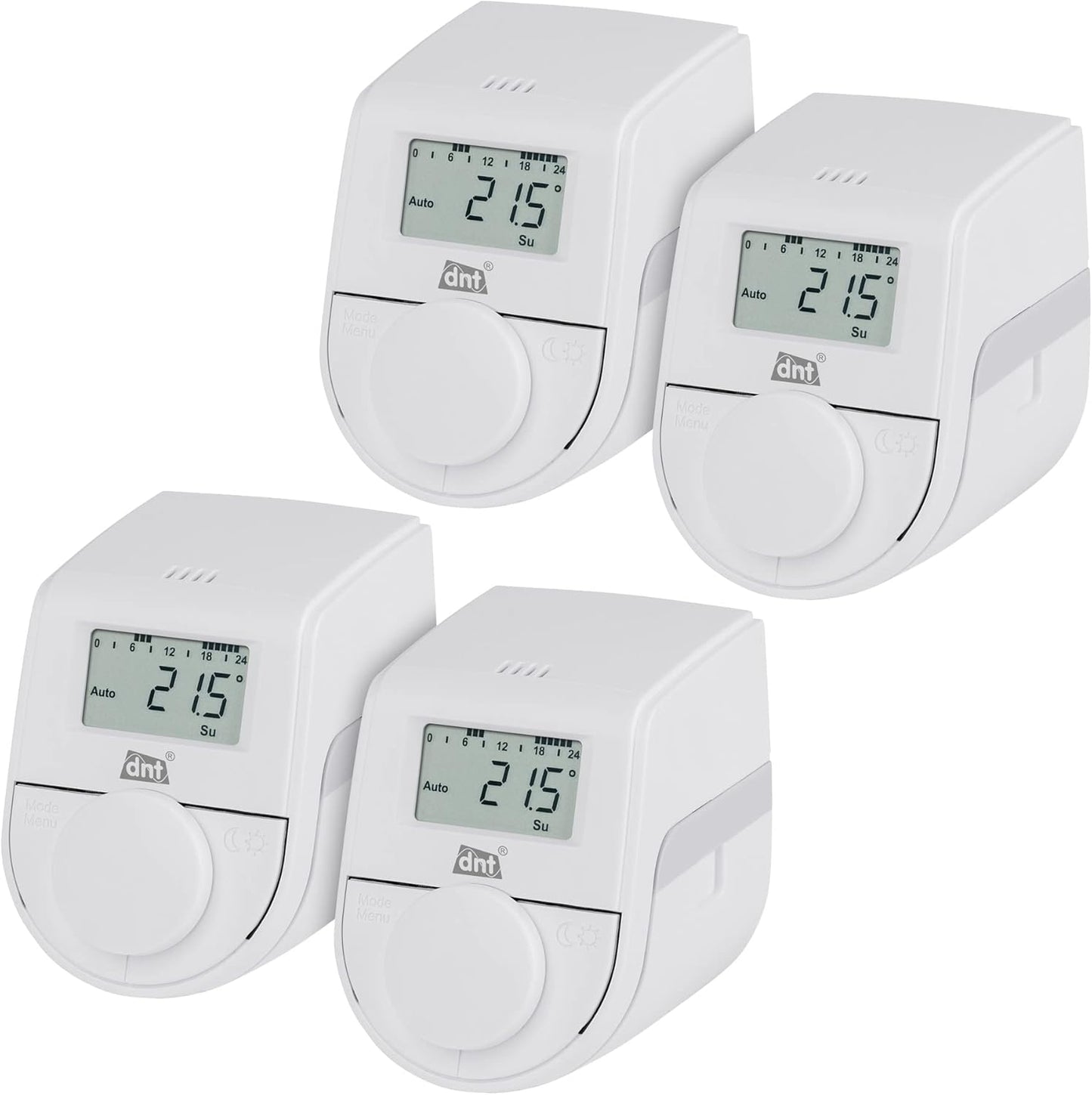4er Set Heizkörperthermostat-Set ThermoTune, 4er-Set