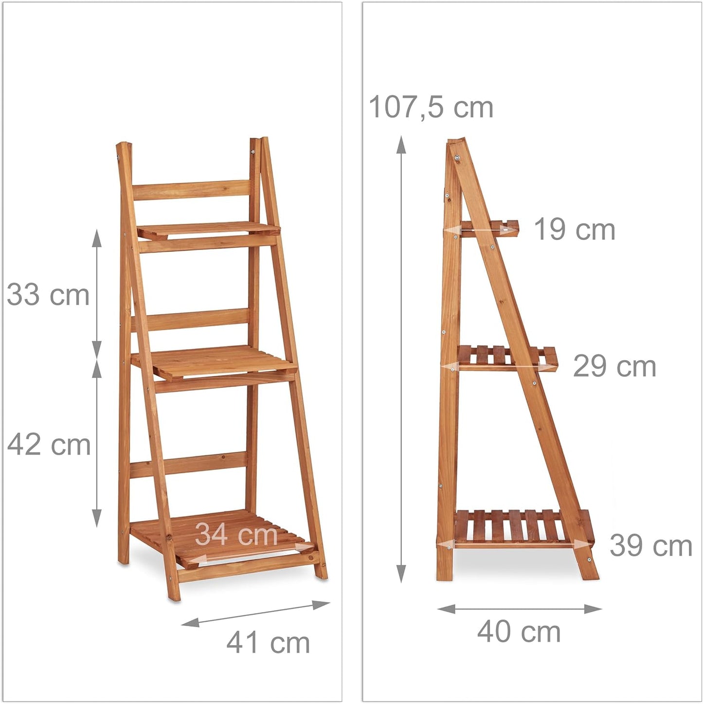2-teiliges Blumentreppen Set